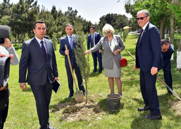 Sumqayıtda ulu öndər Heydər Əliyevin xatirəsi anılıb