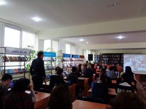 Sumqayıt Regional Mədəniyyət və Turizm idarəsinin şəbəkəsinə daxil olan kitabxanalarda tədbirlər keçirilib -FOTO
