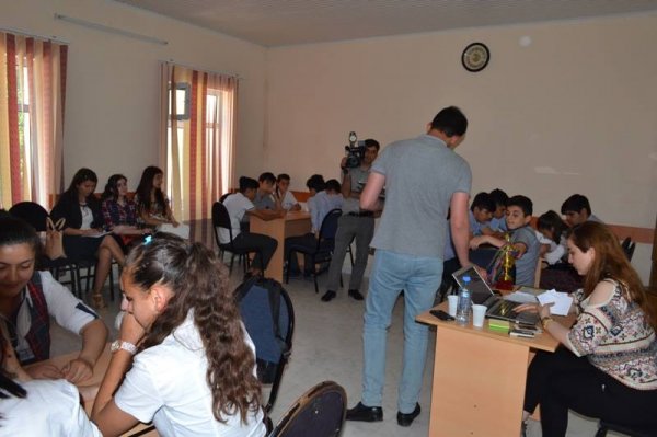 Sumqayıtda intellektual oyun  keçirilib - FOTOLAR