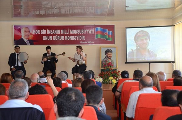 Qubadlının qəhrəman oğlu Həsən Qorxmaza həsr olunmuş ədəbi bədii gecə keçirilib