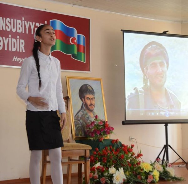 Qubadlının qəhrəman oğlu Həsən Qorxmaza həsr olunmuş ədəbi bədii gecə keçirilib