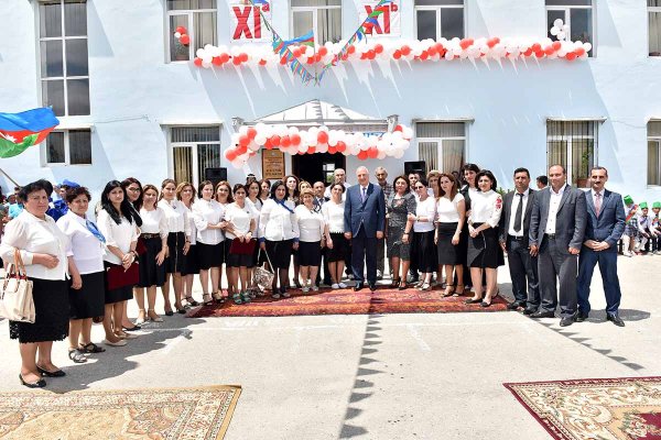 Zakir Fərəcov “Son zəng” tədbirlərində iştirak edib – FOTOLAR