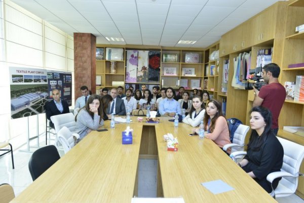 Sumqayıt Gilan Tekstil Parkına "ASAN Xidmət"in könüllülərinin səfəri təşkil olunub