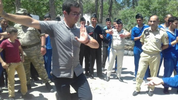 Sumqayıtda Silahlı Qüvvələr Günü münasibətilə tədbirlər keçirilib - FOTOLAR