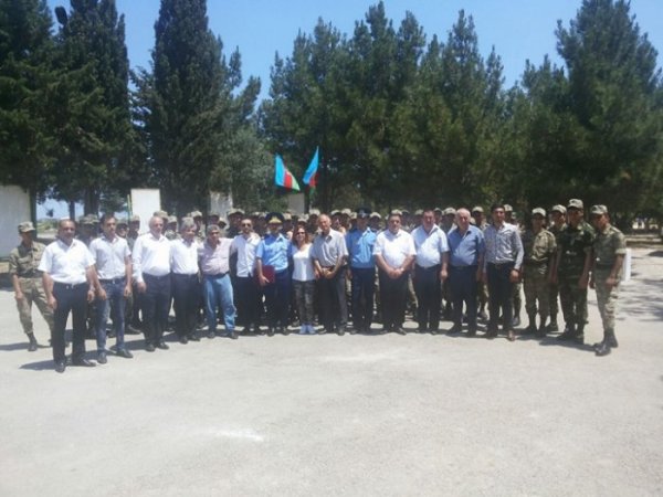 26 İyun Silahlı Qüvvələr günü münasibətilə silsilə tədbirlər davam edib -FOTOLAR