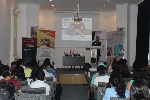 Qərb Universitetində abituriyentlər üçün psixoloji seminar keçirildi-FOTO Qərb Universitetində abituriyentlər üçün psixoloji seminar keçirildi-FOTO