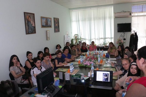 Sumqayıtda “İnsan alveri qurbanlarına psixoloji dəstək, etik davranış” mövzusunda təlim keçirilib  -FOTO
