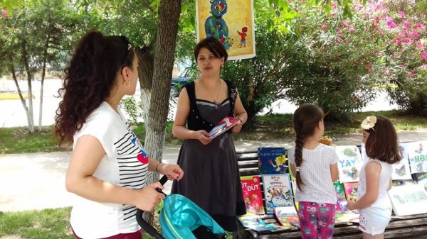 Sumqayıtda uşaqlar üçün əyləncə saatı təşkil olunub - FOTOLAR