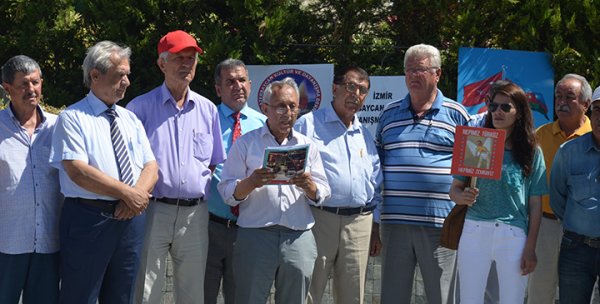 Azerbaycan topraklarına yapılan saldırıya İzmir'den tepki Azerbaycan topraklarına yapılan saldırıya İzmir'den tepki