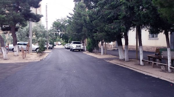 Sumqayıtda məhəllədaxili yollar asfaltlanır – FOTOLAR