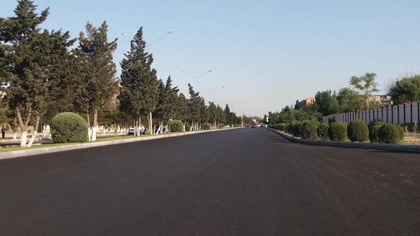 Sumqayıtda məhəllədaxili yollar asfaltlanır – FOTOLAR