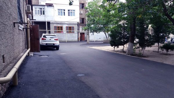 Sumqayıtda məhəllədaxili yollar asfaltlanır – FOTOLAR