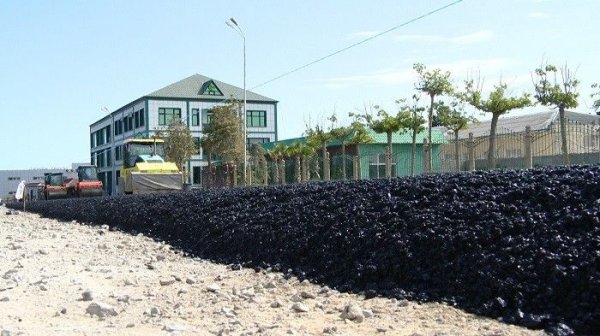 Binəqədi-Novxanı-Corat avtomobil yolunun tikintisi yekunlaşır Binəqədi-Novxanı-Corat avtomobil yolunun tikintisi yekunlaşır