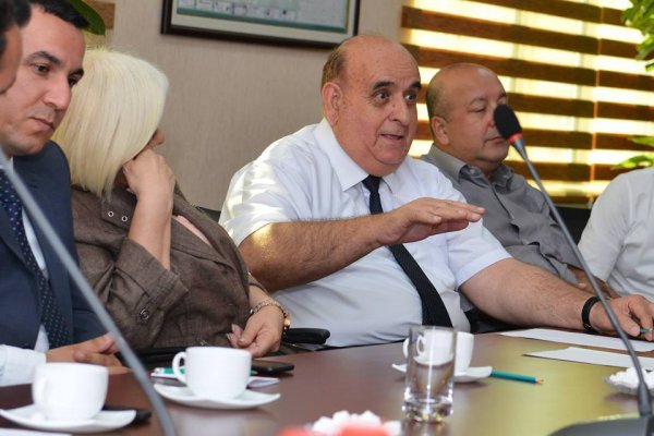 Muxtar Babayev Sumqayıtda jurnalistlərlə görüşdü - FOTO
