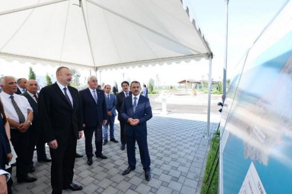 Prezident Pirallahıda açılış etdi-FOTOLAR Prezident Pirallahıda açılış etdi-FOTOLAR