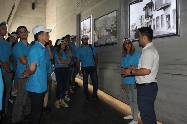 Sumqayıt gənclərinin "yay məktəbi"nə start verildi - FOTOLAR