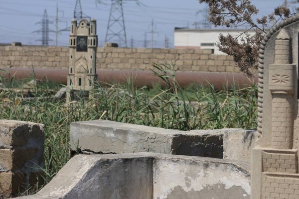Sumqayıtın su tapılmayan, skamyasız, yolu bərbad, çirkli qəbiristanlığı - REPORTAJ - FOTOLAR