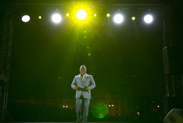 Sumqayıtlı müğəninin Heydər Əliyev Mərkəzində  solo konserti olub