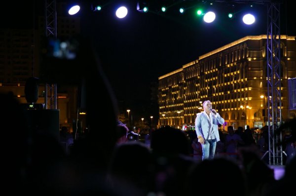 Sumqayıtlı müğəninin Heydər Əliyev Mərkəzində  solo konserti olub