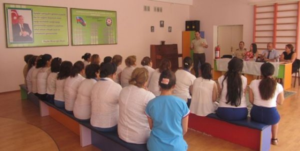 FHN-in Sumqayıt Regional Mərkəzi maarifləndirmə tədbiri keçirib - FOTO