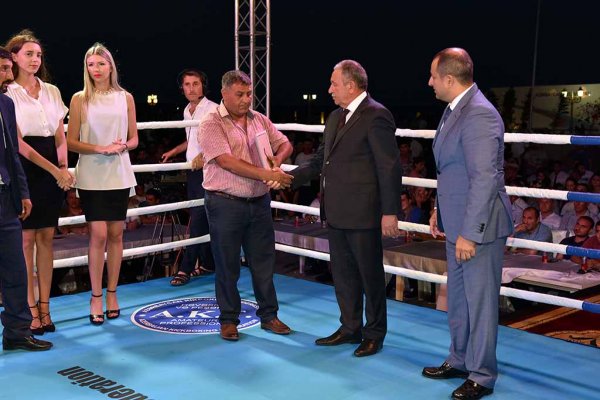 Sumqayıtda beynəlxalq kikboksinq turniri keçirilib – FOTOLAR Sumqayıtda beynəlxalq kikboksinq turniri keçirilib – FOTOLAR