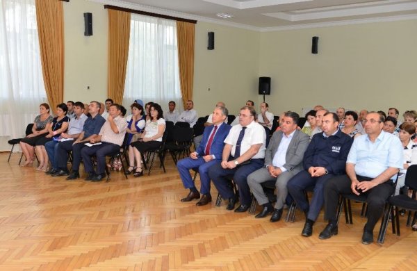 Sumqayıtda II hesabat-seçki konfransı keçirildi: Vaqif Ömərov yenidən sədr postunda -FOTOLAR