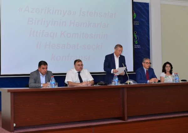 Sumqayıtda II hesabat-seçki konfransı keçirildi: Vaqif Ömərov yenidən sədr postunda -FOTOLAR
