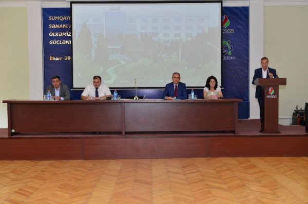 Sumqayıtda II hesabat-seçki konfransı keçirildi: Vaqif Ömərov yenidən sədr postunda -FOTOLAR