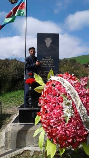Qardaşı əsgər gedən gün tabutu evə gəldi - Yardımlının “Aprel şəhidi” - FOTOLAR