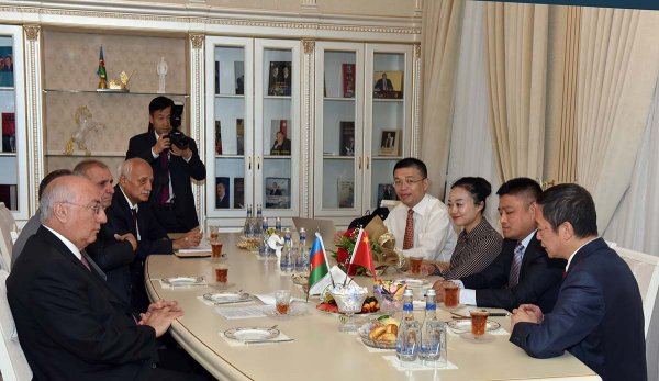 Çunçin şəhərinin nümayəndə heyəti Sumqayıtda olub