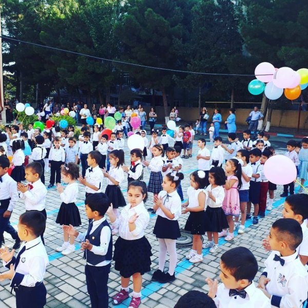 Sumqayıtda balacaların bilik sevinci - FOTOLAR