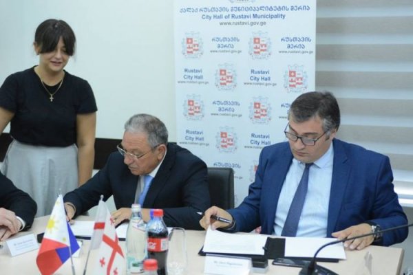 Sumqayıt və Rustavi şəhərləri arasında əməkdaşlıq genişlənir - Memorandum İMZALANDI - FOTOLAR