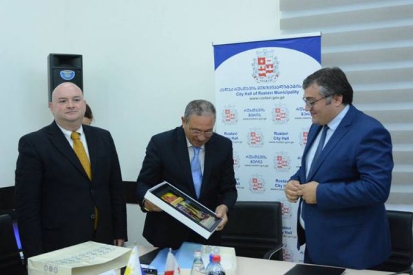 Sumqayıt və Rustavi şəhərləri arasında əməkdaşlıq genişlənir - Memorandum İMZALANDI - FOTOLAR