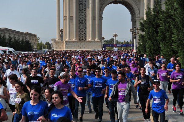 Heydər Əliyev Fondunun təşəbbüsü ilə “Gəncə Marafonu - 2017” keçirilib - FOTO