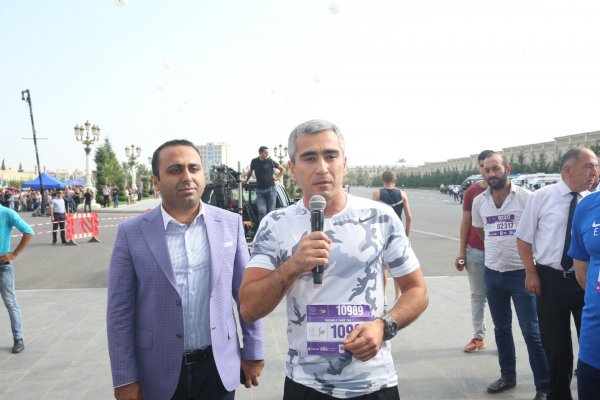 Heydər Əliyev Fondunun təşəbbüsü ilə “Gəncə Marafonu - 2017” keçirilib - FOTO