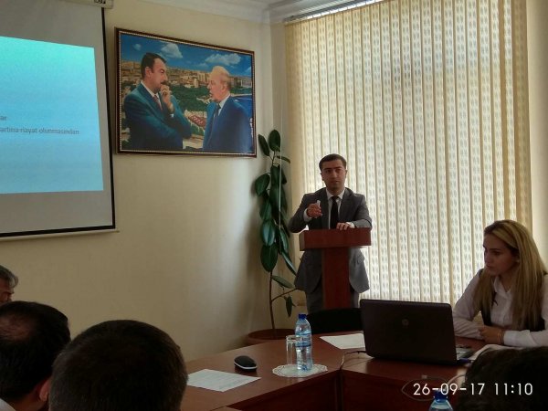 Coğrafiya İnstitutunda “Coğrafiya elminin Vikipediyada yeri” adlı görüş keçirilib - FOTOLAR Coğrafiya İnstitutunda “Coğrafiya elminin Vikipediyada yeri” adlı görüş keçirilib - FOTOLAR