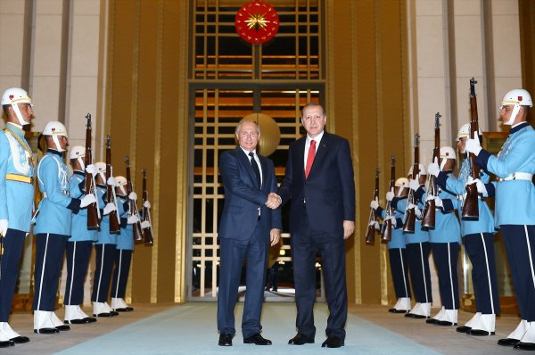 Ərdoğan-Putin görüşü başladı - FOTO Ərdoğan-Putin görüşü başladı - FOTO
