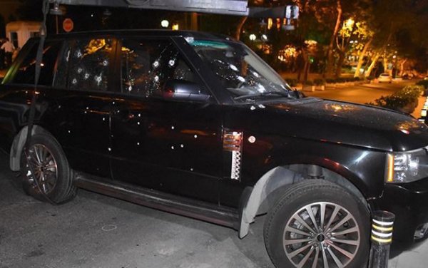 Lənkəranskinin güllələndiyi avtomobil Bakıya gətirildi – FOTO Lənkəranskinin güllələndiyi avtomobil Bakıya gətirildi – FOTO