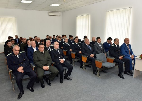 Sumqayıtda prokurorluq orqanlarının bir qrup əməkdaşı mükafatlandırılıb - FOTOLAR
