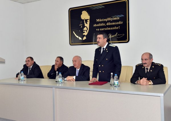 Sumqayıtda prokurorluq orqanlarının bir qrup əməkdaşı mükafatlandırılıb - FOTOLAR