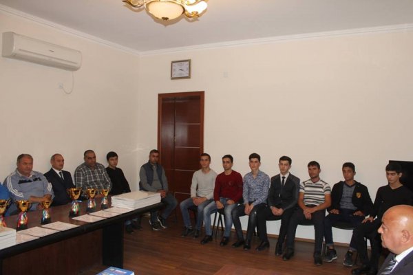 Sumqayıtda “Vətənin Müdafiəsinə Hazıram"ın qalibləri mükafatlandırıldı - FOTOLAR