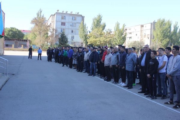 Sumqayıtda “Vətənin Müdafiəsinə Hazıram"ın qalibləri mükafatlandırıldı - FOTOLAR