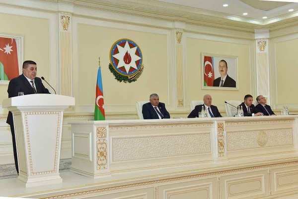 Sumqayıtda 9 ayın yekunlarına həsr olunmuş hesabat yığıncağı keçirilib – FOTOLAR Sumqayıtda 9 ayın yekunlarına həsr olunmuş hesabat yığıncağı keçirilib – FOTOLAR