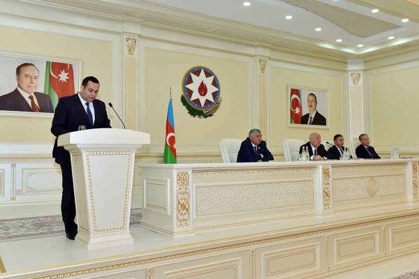Sumqayıtda 9 ayın yekunlarına həsr olunmuş hesabat yığıncağı keçirilib – FOTOLAR Sumqayıtda 9 ayın yekunlarına həsr olunmuş hesabat yığıncağı keçirilib – FOTOLAR