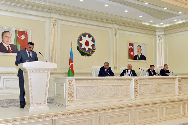 Sumqayıtda 9 ayın yekunlarına həsr olunmuş hesabat yığıncağı keçirilib – FOTOLAR Sumqayıtda 9 ayın yekunlarına həsr olunmuş hesabat yığıncağı keçirilib – FOTOLAR