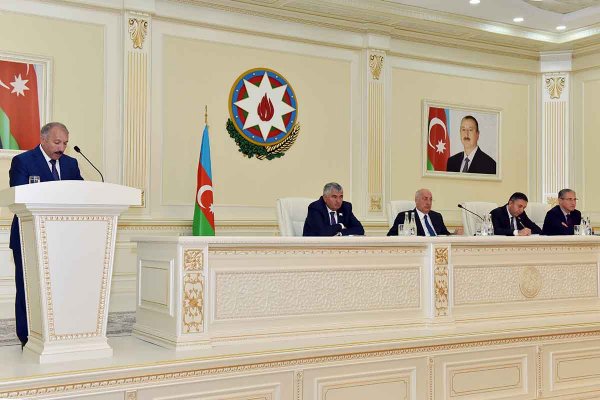 Sumqayıtda 9 ayın yekunlarına həsr olunmuş hesabat yığıncağı keçirilib – FOTOLAR Sumqayıtda 9 ayın yekunlarına həsr olunmuş hesabat yığıncağı keçirilib – FOTOLAR