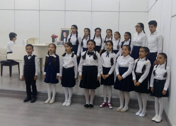 Xırdalanda Müslüm Maqomayev anıldı - FOTOLAR 