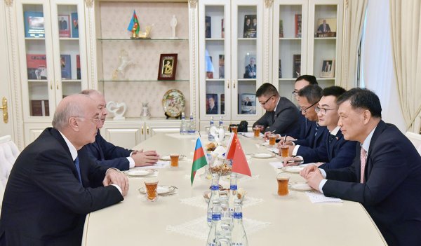 Çin səfiri Sumqayıtda - FOTO