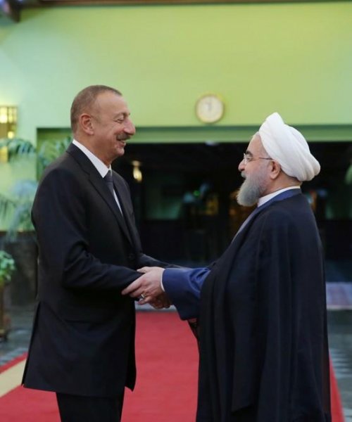 İlham Əliyev Ruhani ilə Qarabağdan danışdı - FOTO İlham Əliyev Ruhani ilə Qarabağdan danışdı - FOTO