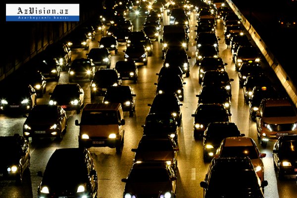  Sumqayıt  yolunda hər gün yaşananlar - FOTOLAR